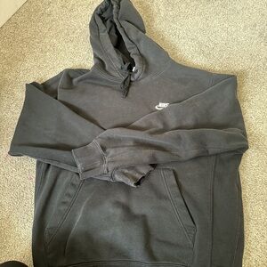 Black Nike hoodie men’s sz S navy